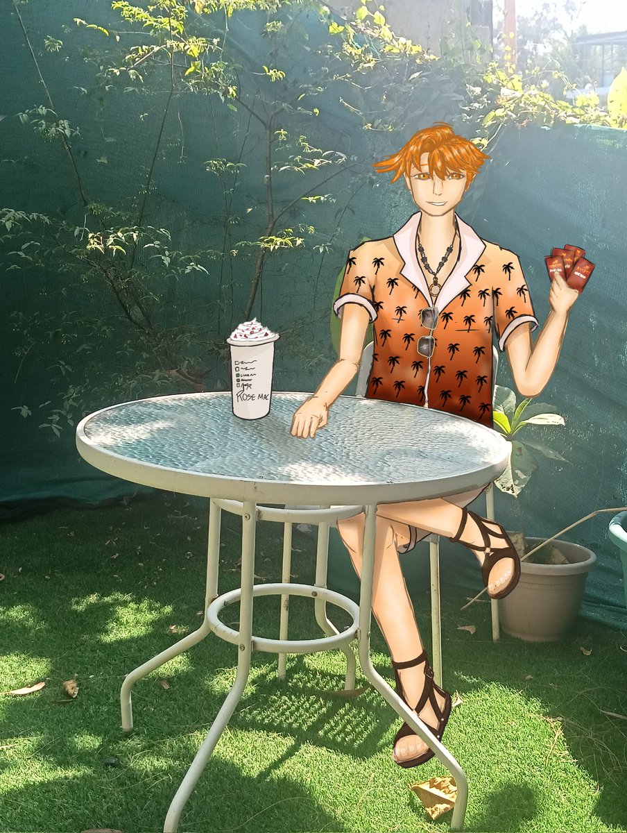 August_Rillow's tweet photo. Summer Lovin,
(Not so) Straight from Liwa~

Character and Photo by me, Augy https://t.co/tifnpOZBm6