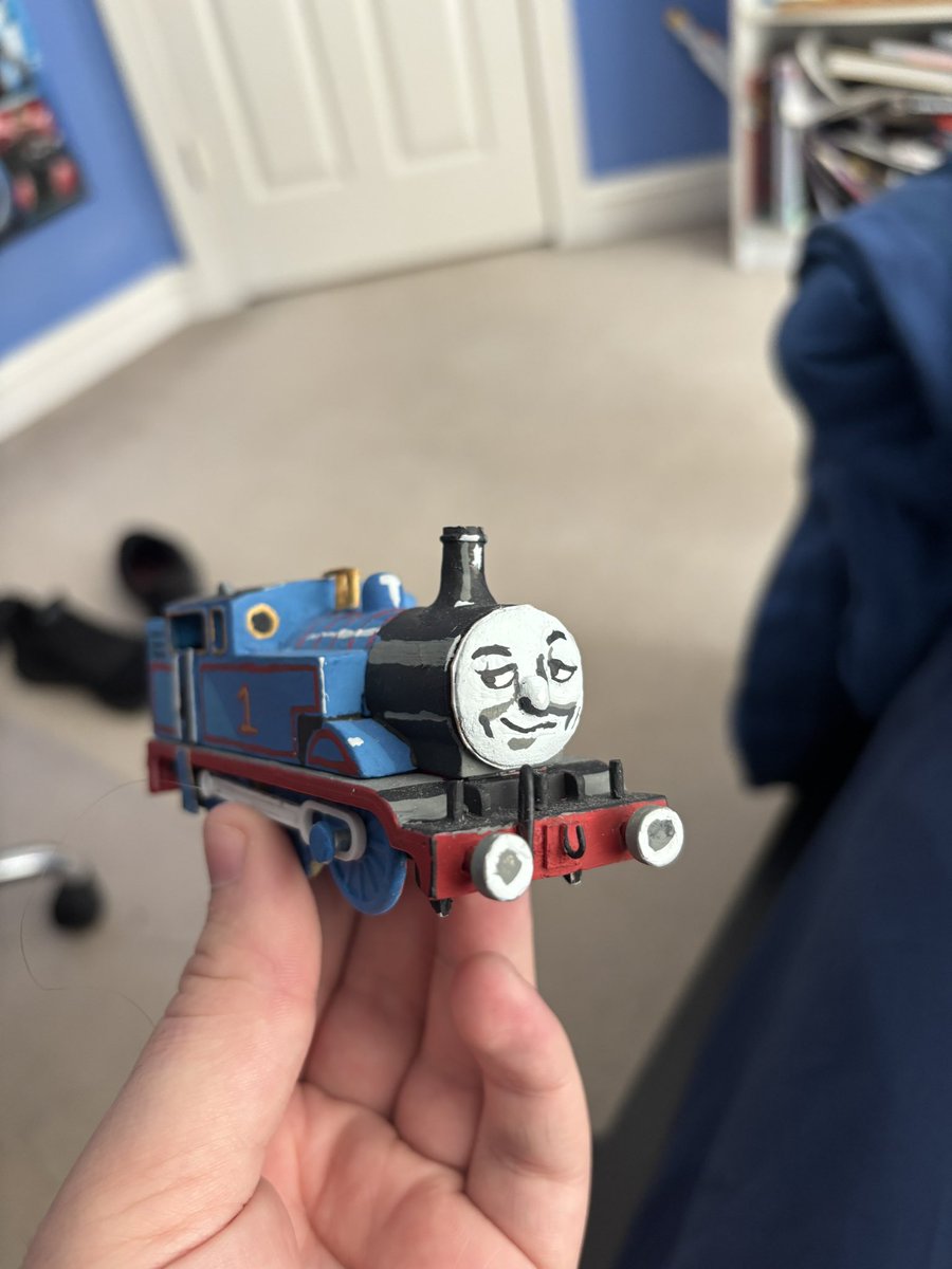 TAS1655's tweet photo. New Custom faces thread 

First is Thomas 1/3 https://t.co/V1fmPxBWkY