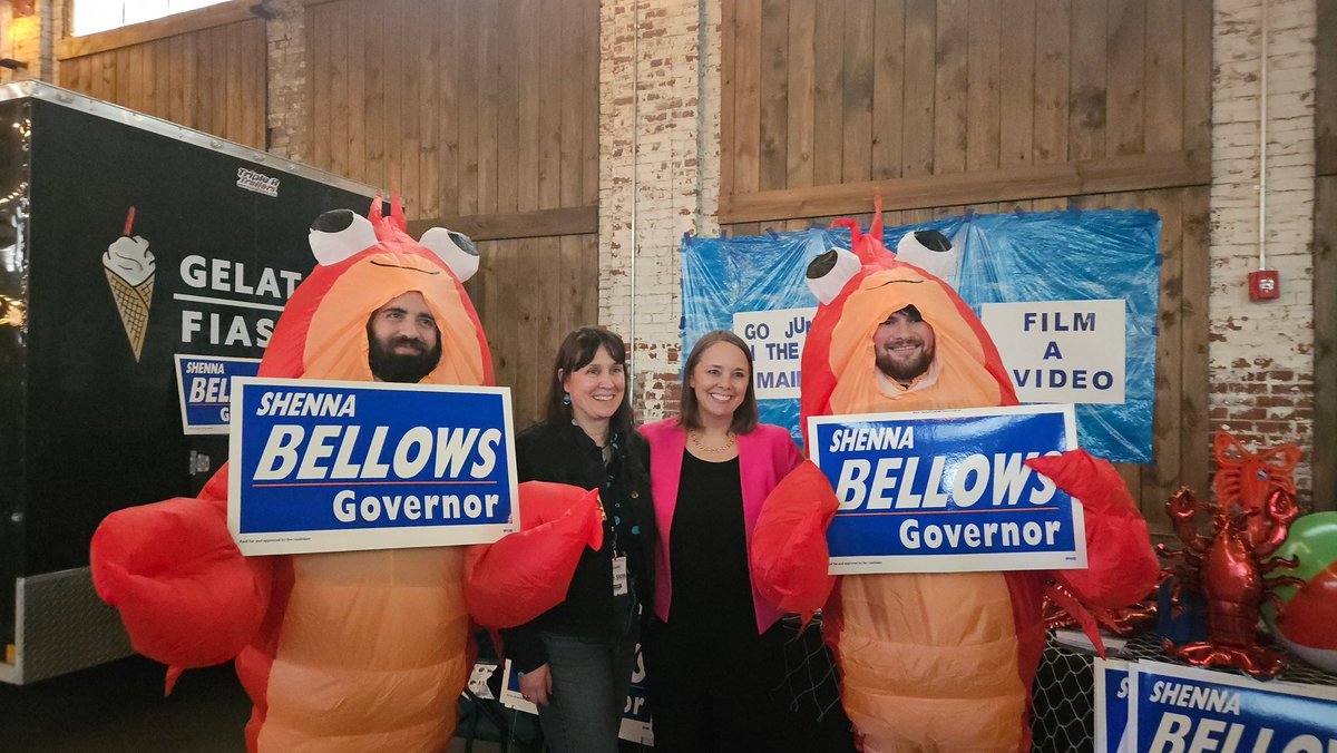 Shenna Bellows tweet media