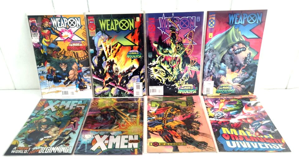 Maxthegood39745's tweet image. 🔥X-Men Age of Apocalypse Set of 24 Marvel Comics Just Dropped! #comicbooks #eBaySeller #fyp #maxthegoodguy #comics4cheap #mcu #comicsforsale #xmen #eBay #comiccollector Maxthegoodguy | eBay Stores #1 Comic Book Store👍