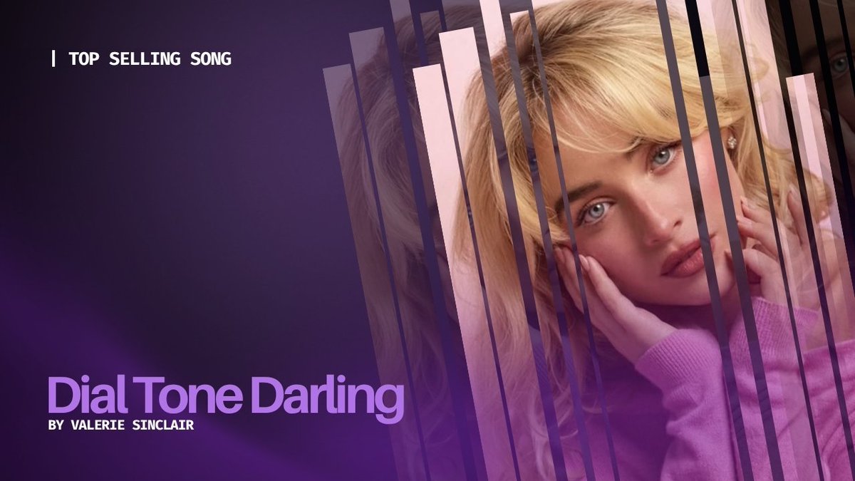 starcademys's tweet photo. O #BBMASSTAR de “Top Selling Song” vai para...

⤷ “Dial Tone Darling” — Valerie Sinclair https://t.co/NXlst3dOEt