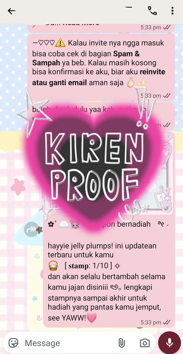 kiren ; mt (@) after dm - fast on wa! tweet media