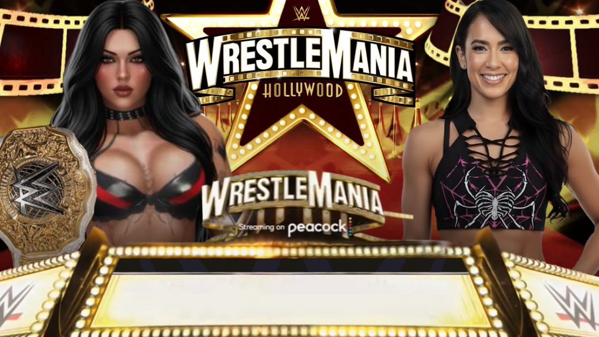 GirlFriendEFED's tweet image. In the #mainevent of Night Two Rumble Winner Aj Lee (@1anddaonlyE) looks to dethrone GFW World Champion Jade Knight (@ItsJadeKnight)