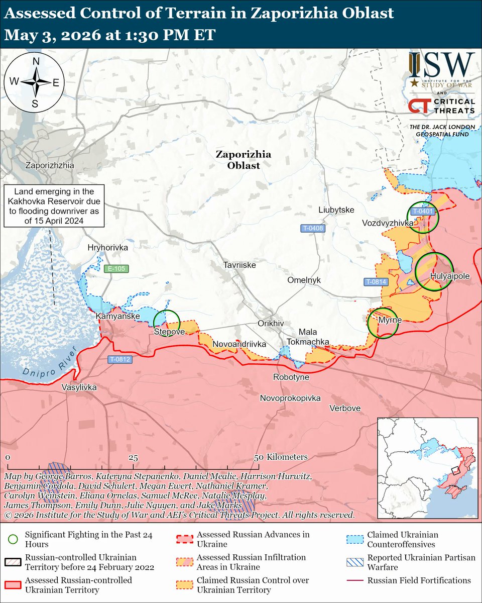 Institute for the Study of War tweet media