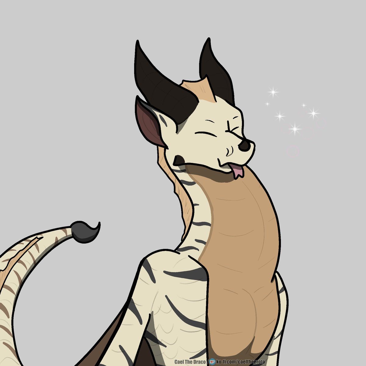 Cael_The_Draco's tweet image. he is happy 
 
a SandWing from #WingsofFire 

#dragon #sfw