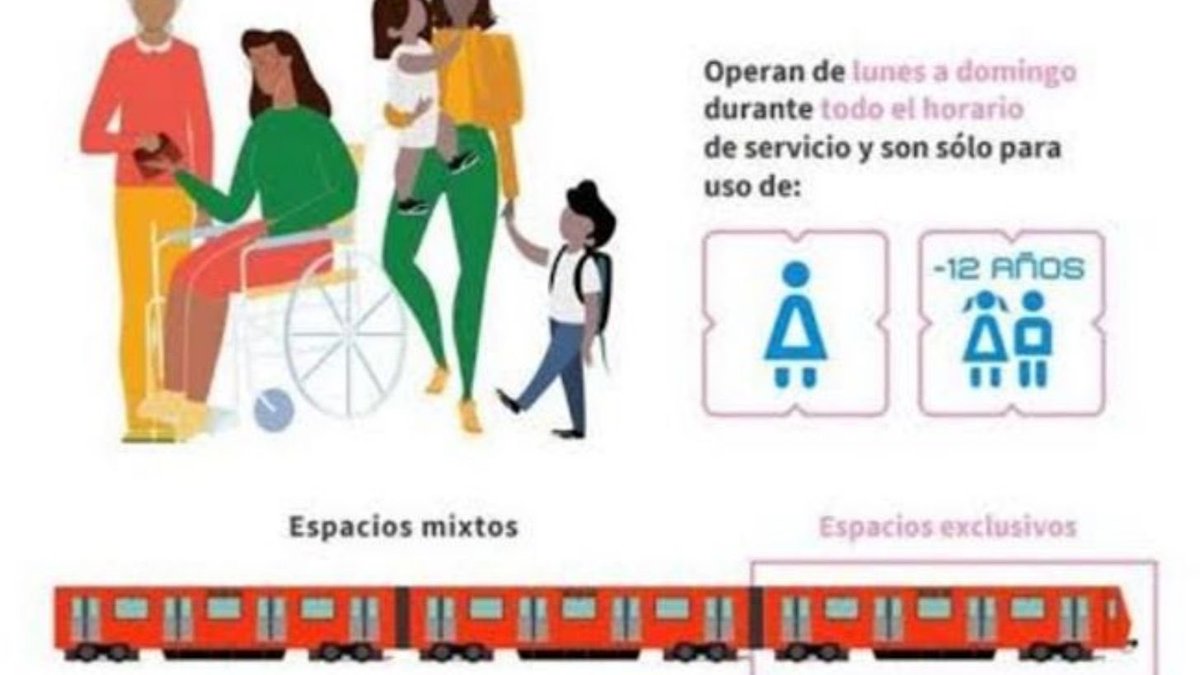 __DAERON__'s tweet photo. @alandomelpingo @heraldodemexico El horario de los vagones rosas es durante TODO el día de operación, hasta señalizados están y los mismos polis suelen recordarte ¿por qué no pueden simplemente respetar un espacio? https://t.co/rVlxkLhbtm