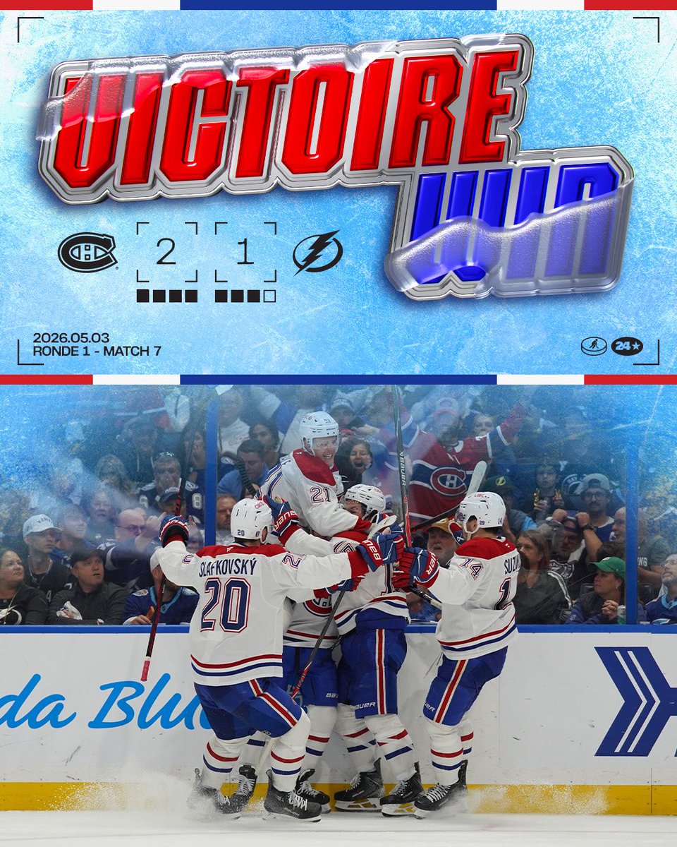 MikeTLocks's tweet photo. The Montreal Canadiens are moving on. #GoHabsGo https://t.co/4Q3OtqViSq