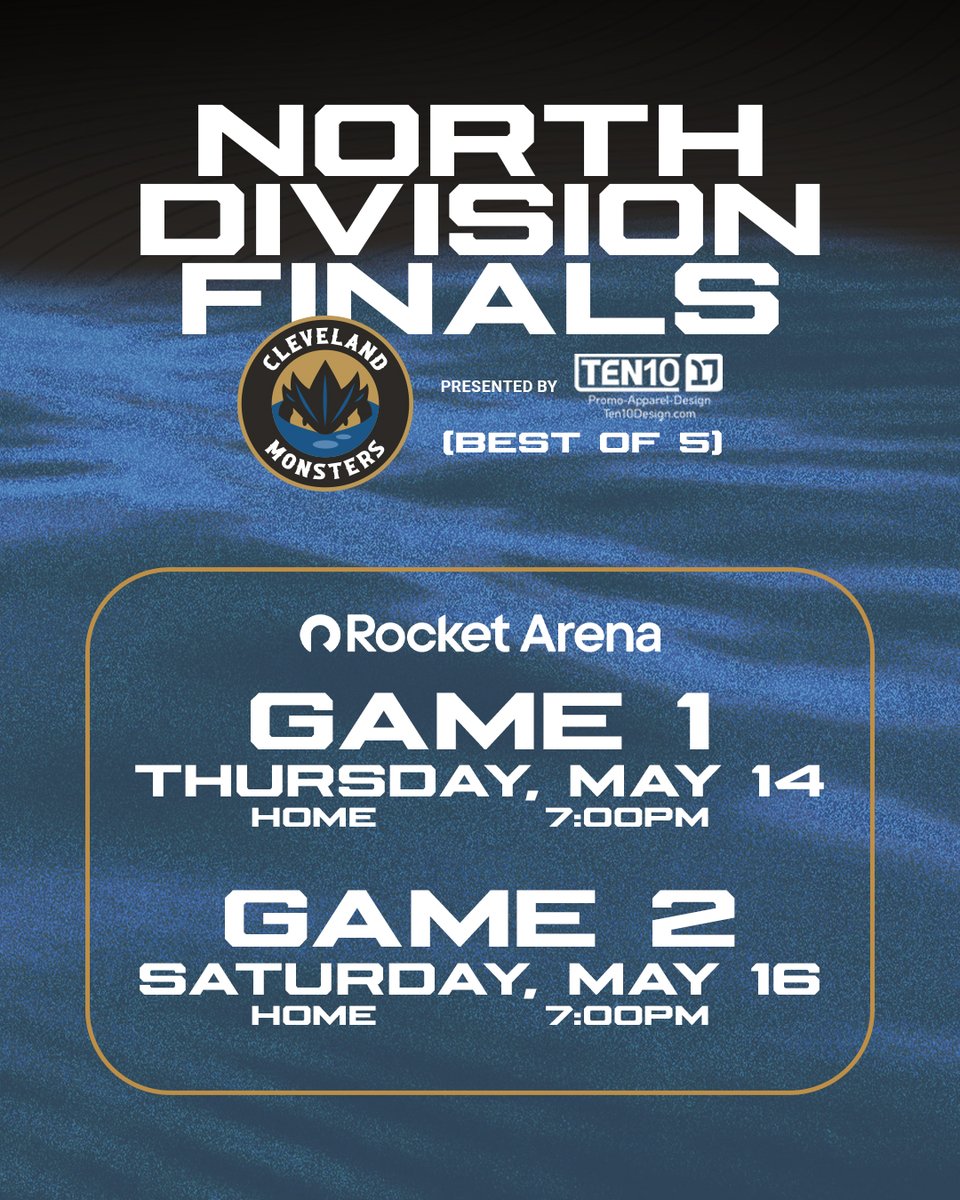 x-Cleveland Monsters tweet media
