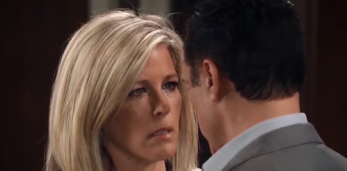 DeckerStar_Luv's tweet image. #GH #CarSon

Carly: What if you're wrong? Sonny, six months ago, I was by your hospital bed, praying for you to live. I can't go through that again. 

Sonny: Yes, you could, because you're the strongest woman I know, and I'm counting on you. I'm counting on you right now.