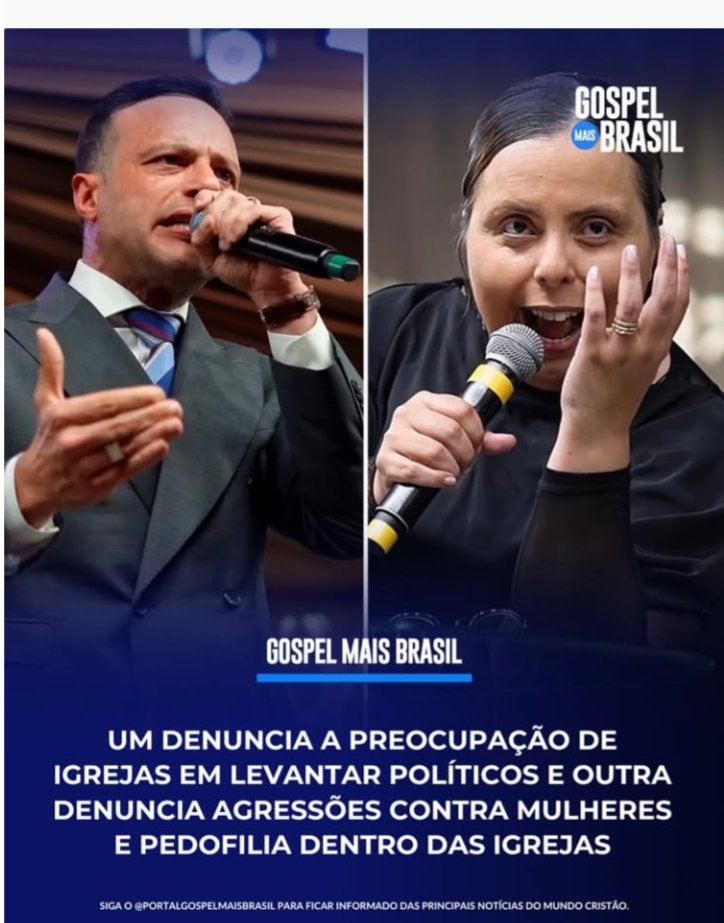 Enquanto Feliciano foi ao Congresso dos Gideões para pedir voto para um ímpio mau-caráter, Eduardo Gonçalves e sua irmã denunciaram dois grandes erros da Igreja Brasileira contaminada pela direita. Renasce a esperança.