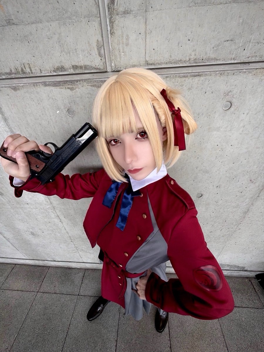 Kafkaroll's tweet photo. 千束のコスプレ
#リコリコ #Cosplay #コスプレ
#コスプレイヤーさんと繋がりたい https://t.co/ZG0lFTfUQm