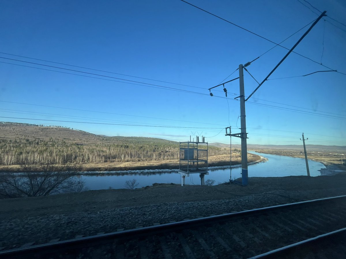 ロシアの鉄道は景色が神だよーん