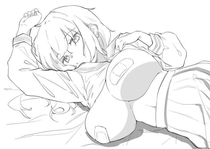 #生徒会にも穴はある もちもちこまろちゃんwip 
