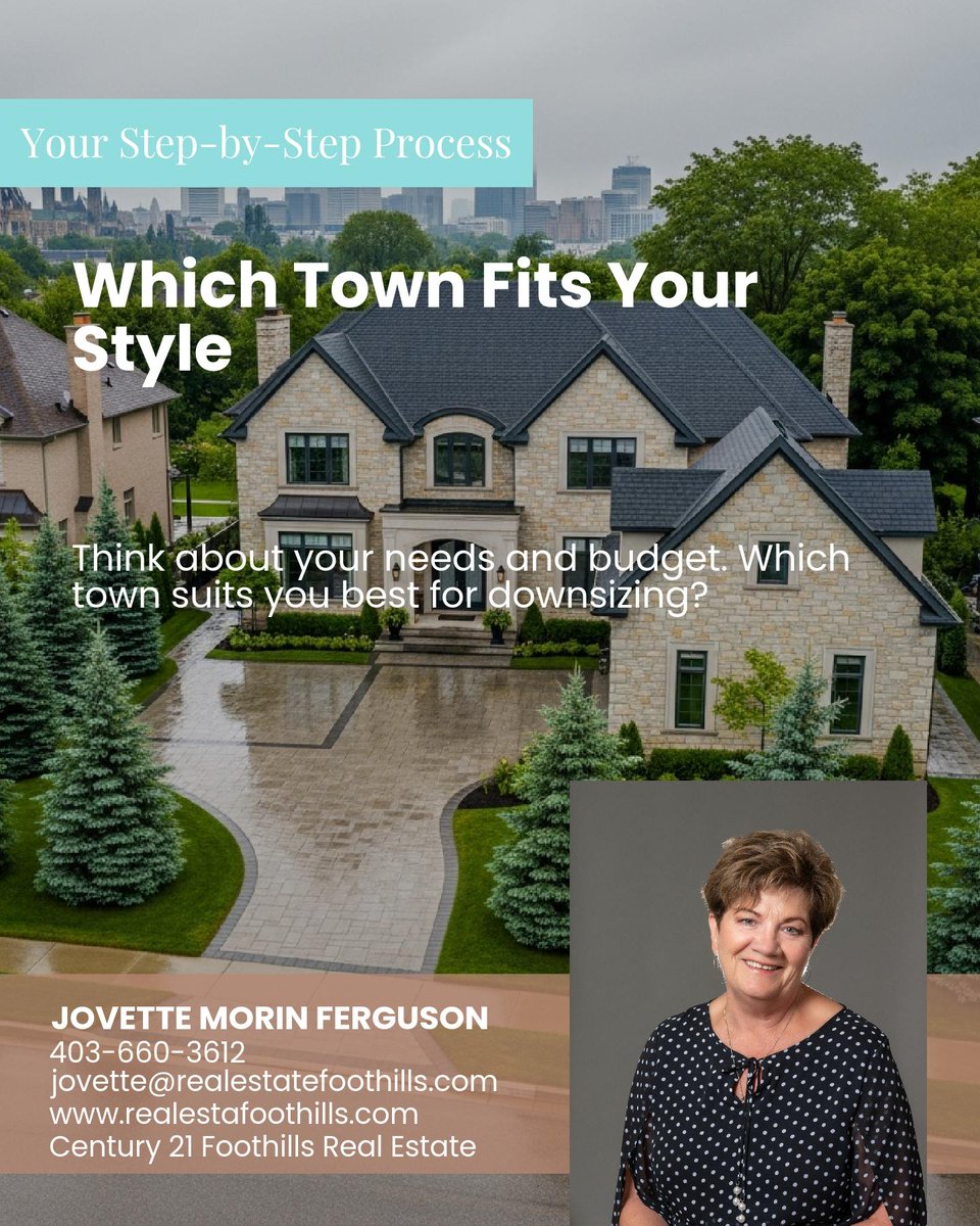 refoothills's tweet photo. Okotoks offers top-tier amenities and premium pricing, High River brings solid value, and Diamond Valley feels tucked away, each shifts what downsizing seniors get for their budget. Which town suits your style? https://t.co/SPa8zk6ecT