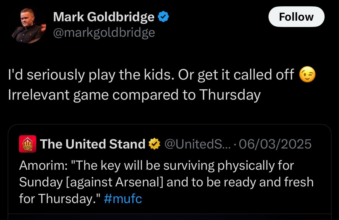 Bunchy9's tweet photo. @ThatsFootballTV 🤣🤣🤣🤣 mouth breather!! https://t.co/FQmTBftPfq
