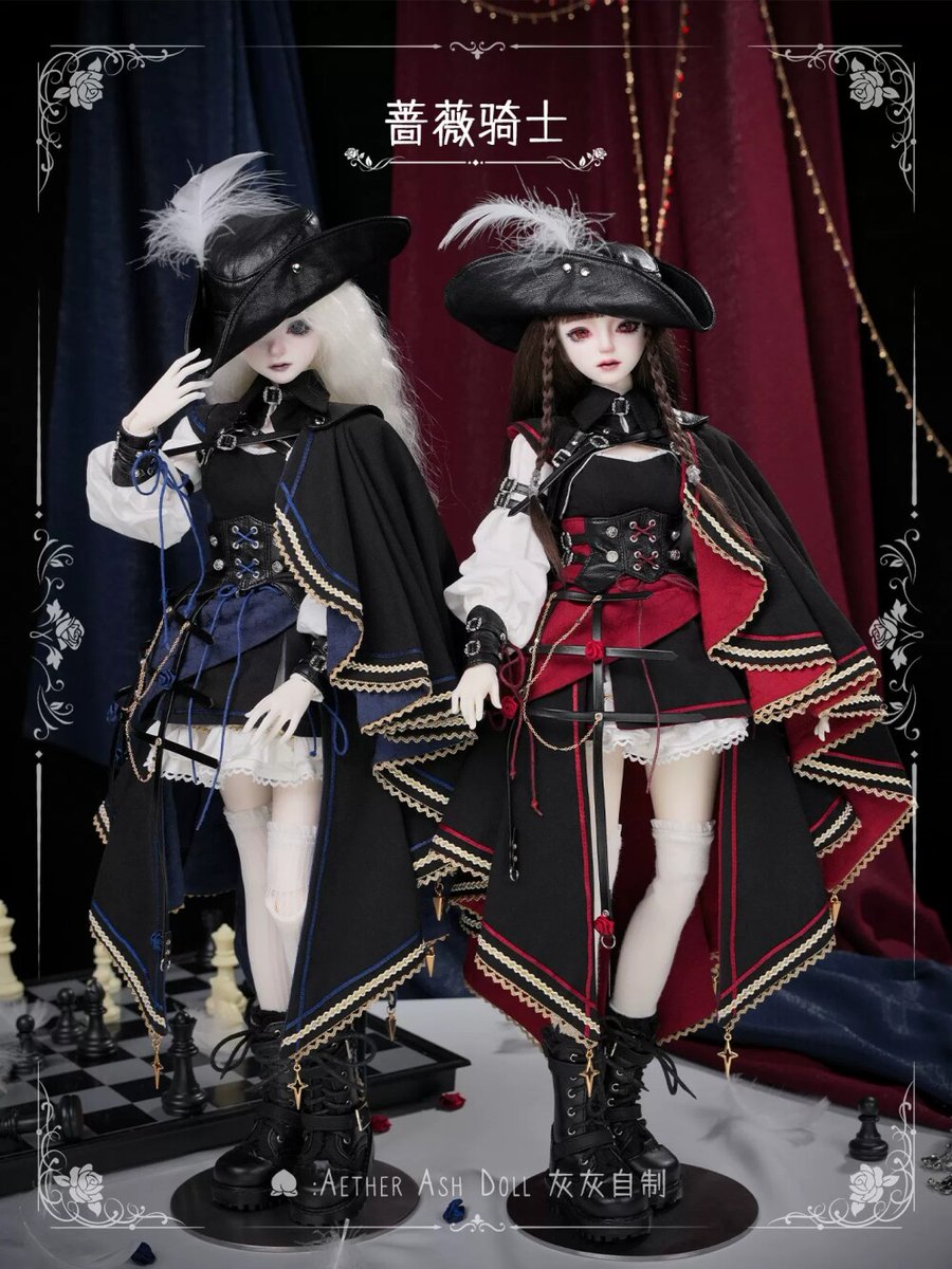 legenddollshop's tweet image. ドール用服 #更新情報 📢
MSDサイズ人形用「薔薇の騎士」
2026年5月11日まで5％OFF!
1万円以上、送料無料に参加できます！
➡️legenddoll.com/goods-151397.h…
#bjd #MSD #legenddoll #ドール服 #送料無料