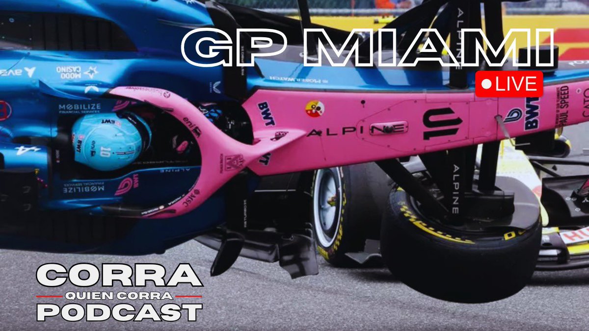 21:00 hora 🇦🇷 largamos en VIVO con todo lo que dejó el GP de Miami 🌴

📎 youtube.com/live/eOv26xBQd…