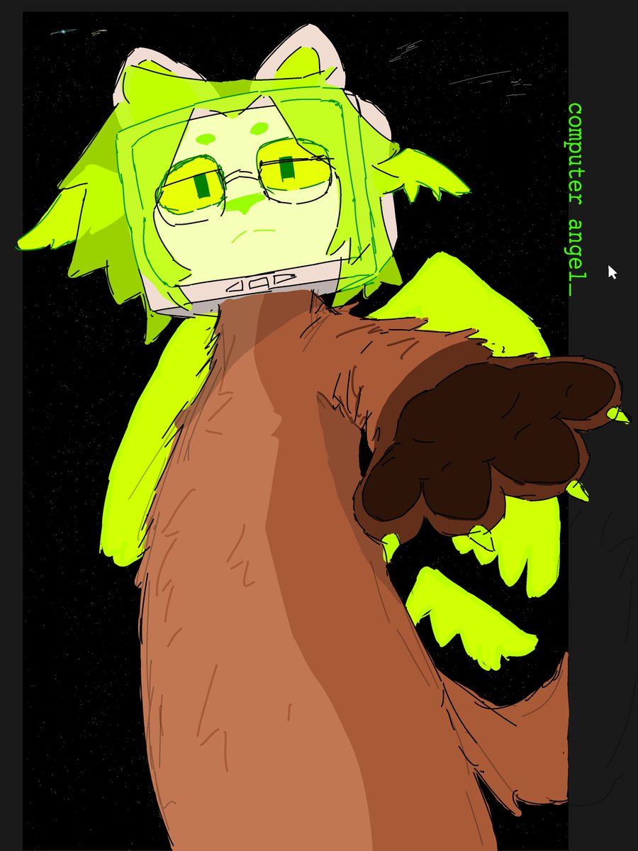 HueFontBytes's tweet photo. my side of an art trade for a fren!!!!1!!!! ( ﾉ^ω^)ﾉ 
:3c im still open for tradesss!!! lets trade art

-tags!!-
#furry #furryart #arttrade #fursona https://t.co/Kv4iOXmXSp