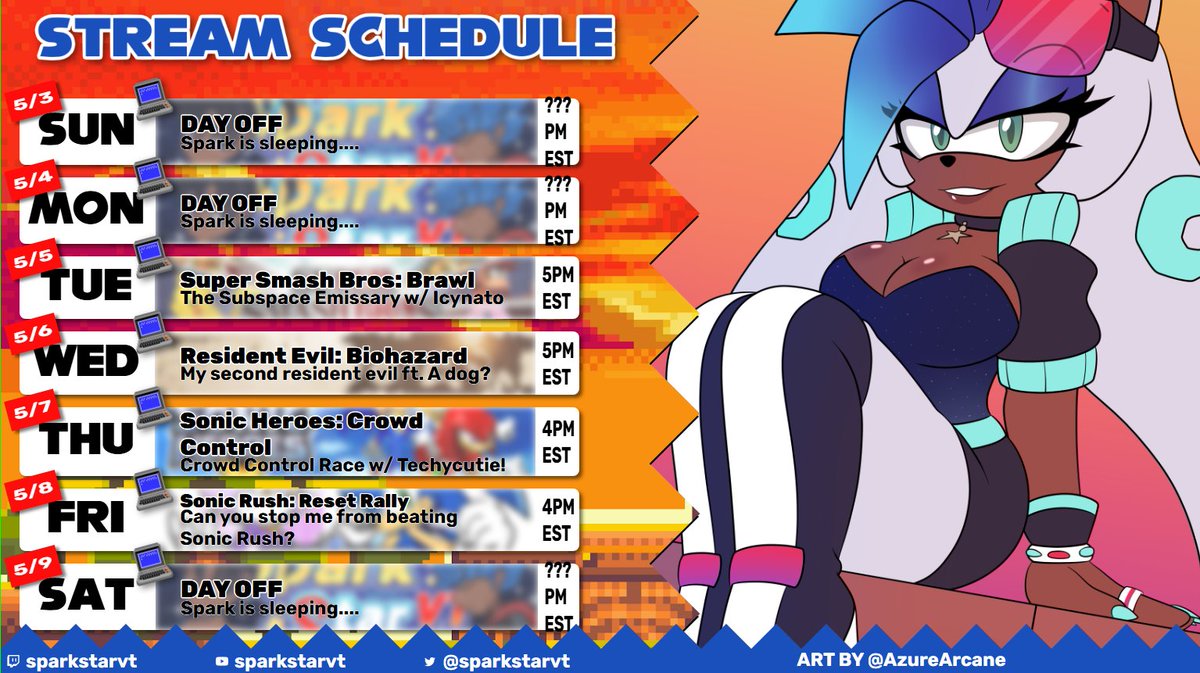 💫SparkStarVT | Sonic Vtuber | The Stardust Hero💫 tweet media
