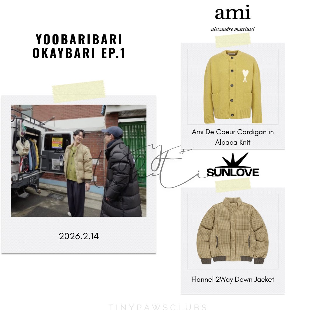 tinypawsclubs's tweet image. [2026.2.14] 플리마켓은 처음이라..🚐 #유바리바리 오케바리 | 1편 
#유연석
#YooYeonSeok  
#AlexandreMattiussi
#Sunlove