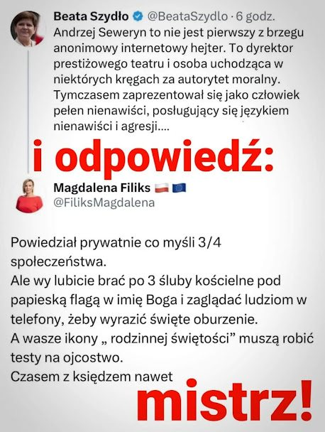 Ale oranko pisdzielców
