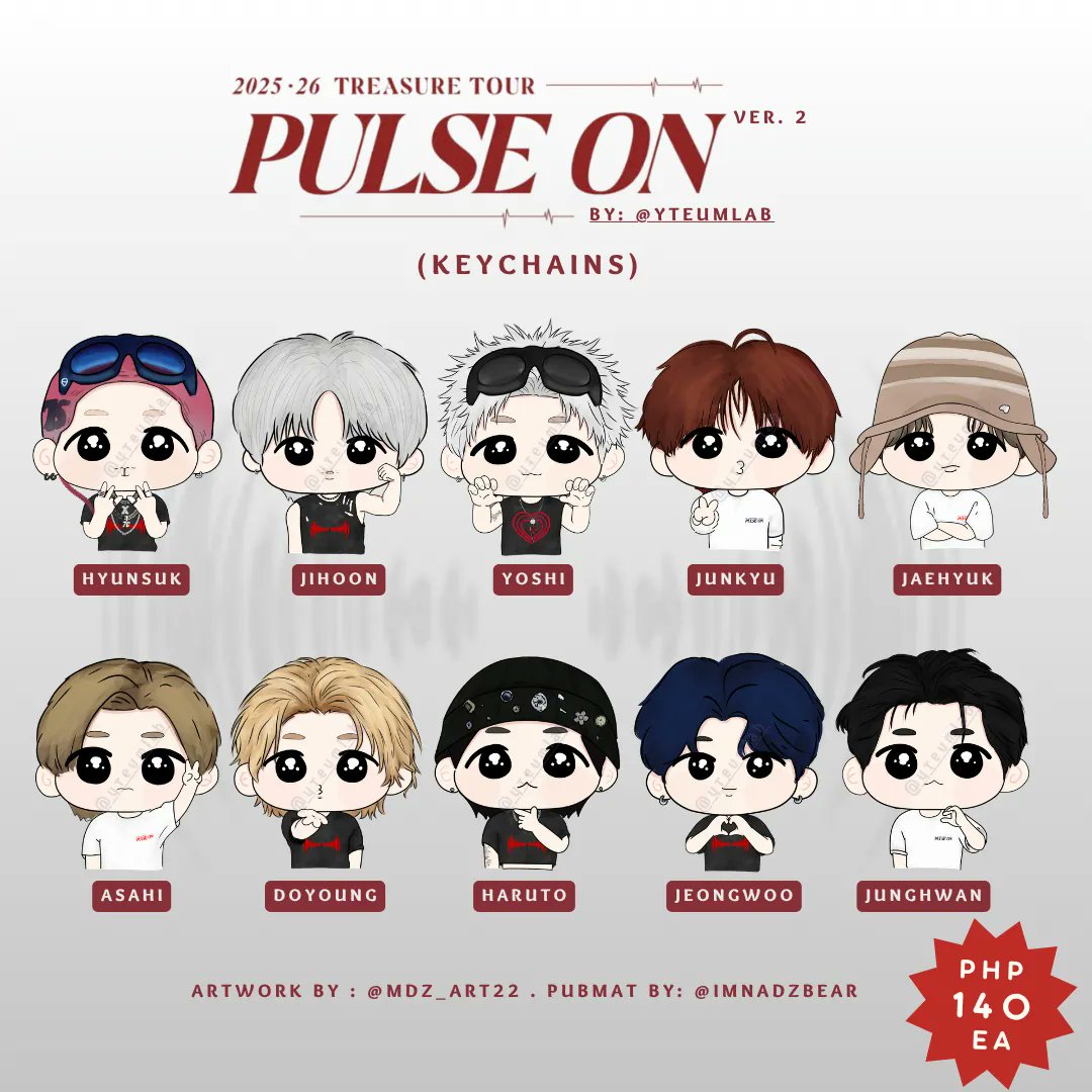 YTeumlab's tweet photo. wts lfb ph help rt
#tambentables

Teu-Hi! 

3rd batch of our Pulse On Collection is now open for our keychains, griptoks, and jibbitz : https://t.co/uHm2CPijWC

📅 Pre-order period: May 4 - May 15
💸 Payment Terms: 50% PAYO

Grab yours now!💙

#TREASURE #PULSE_ON_IN_MANILA https://t.co/gdVV09f4J8