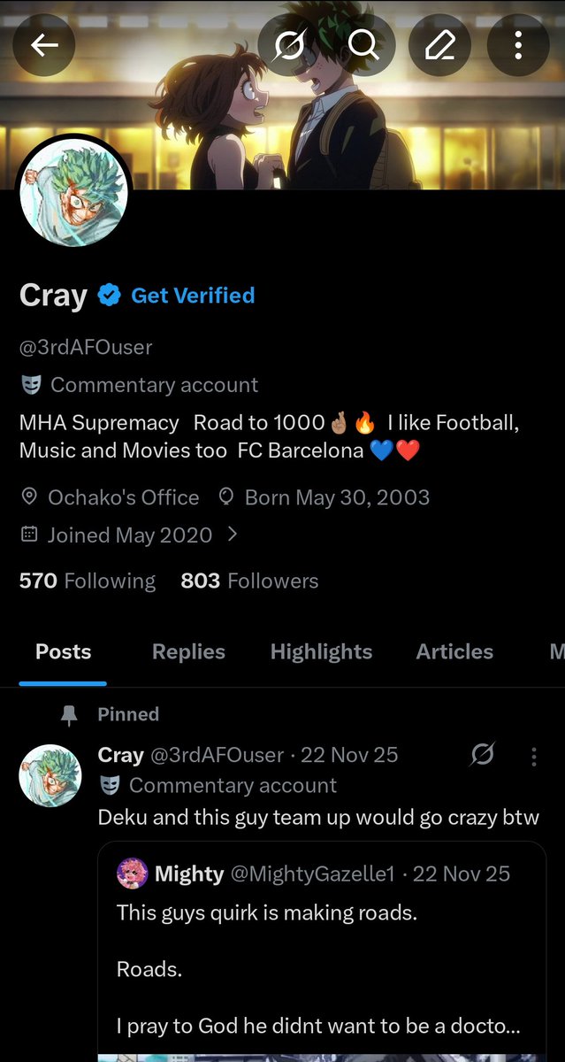 Cray tweet media