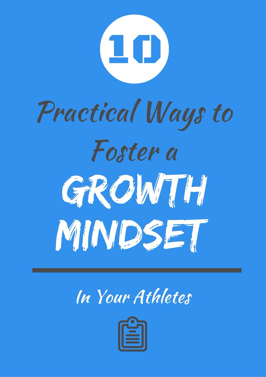 JustinRFoster's tweet image. Grab your free Coach’s Guide to fostering a GROWTH Mindset in this post. 

theexcellingedge.com/3-reasons-athl…
#mentaltoughness #coaching