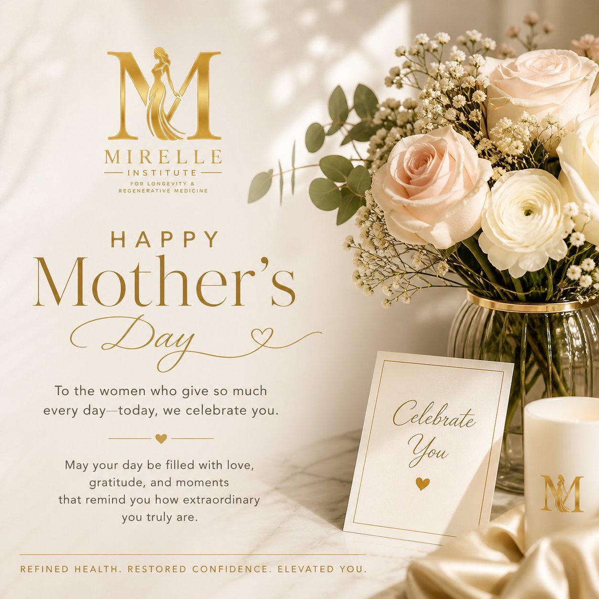Regenerate_NJ's tweet image. What if this Mother’s Day, you chose yourself?

Your energy. Your balance. Your confidence.

We start with clarity using AgelessAI® so you know what your body actually needs.

A private in app opportunity is now open mirelleantiaging.repeatmd.app/signin
#MothersDay #Longevity #HormoneHealth