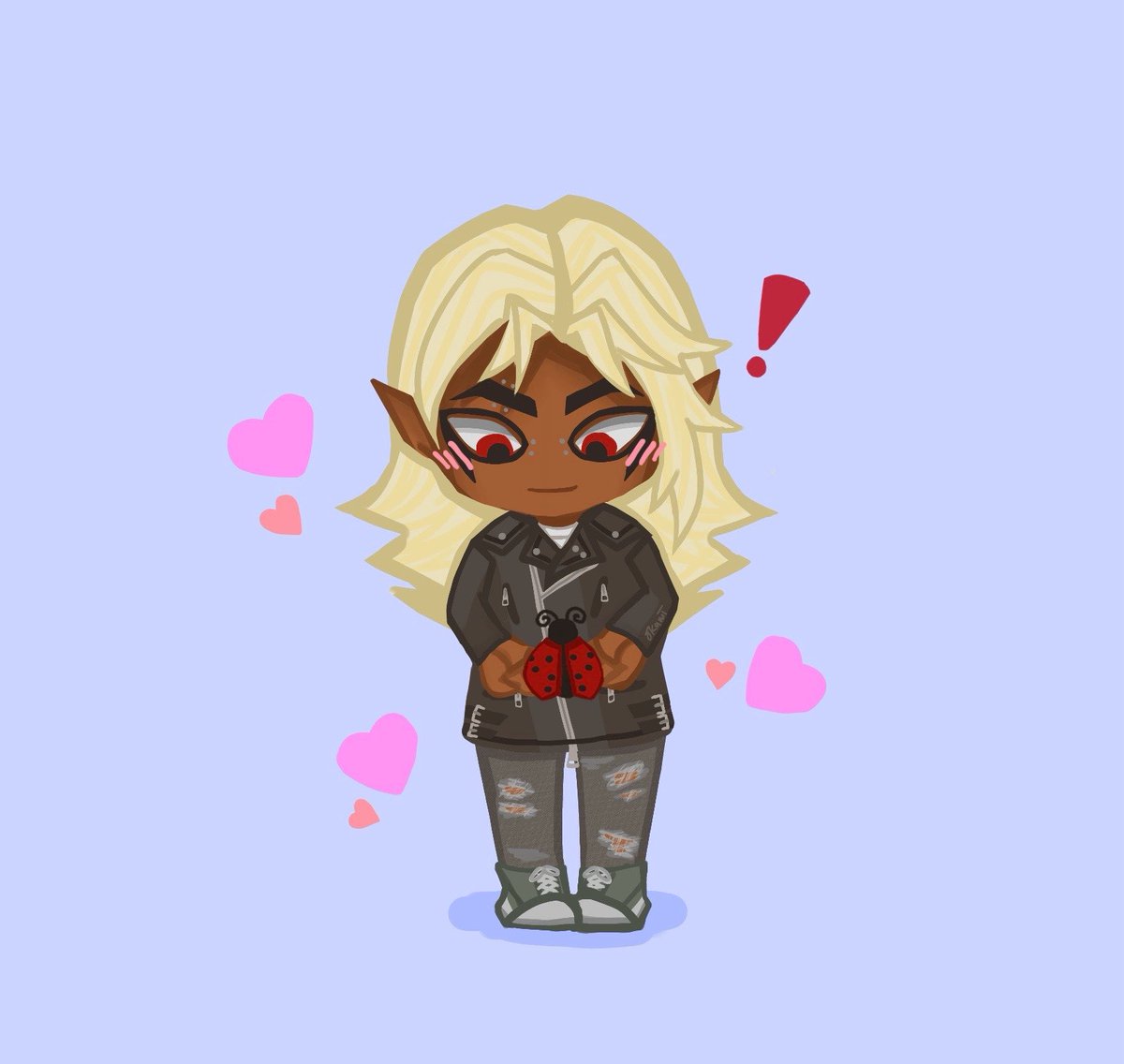 okami_kunn's tweet photo. lil aatrox mii based on ruiner's design 🥰❤️ https://t.co/GjgyHS0mje
