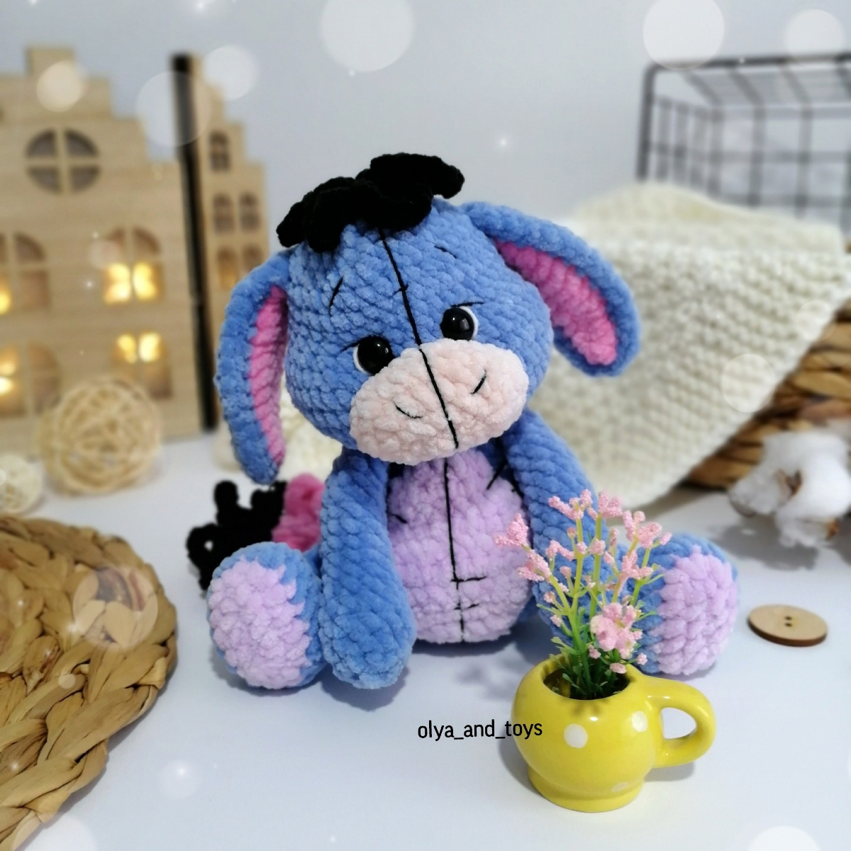 AmigurumiToday's tweet photo. 🫏💙 Blue Donkey Crochet Pattern ➡️ https://t.co/BuOjsefKBM
.
.
#amigurumi #crochet #amigurumipatterns #crochetpatterns #handmade #crafting #diy https://t.co/1jXBdKzzt9