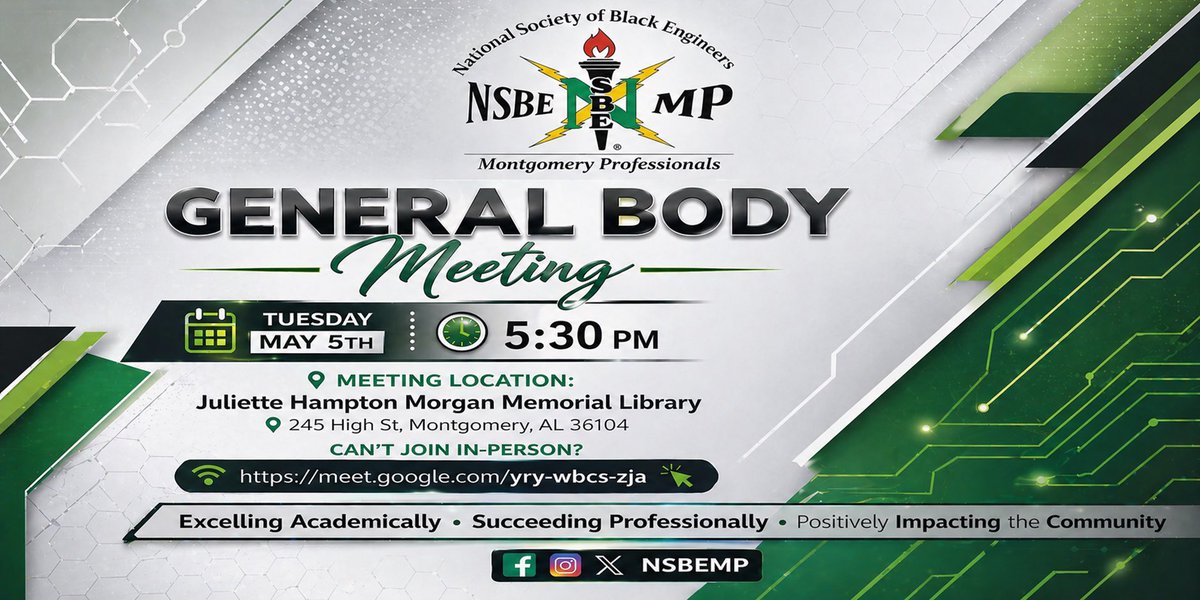 NSBE Montgomery tweet media