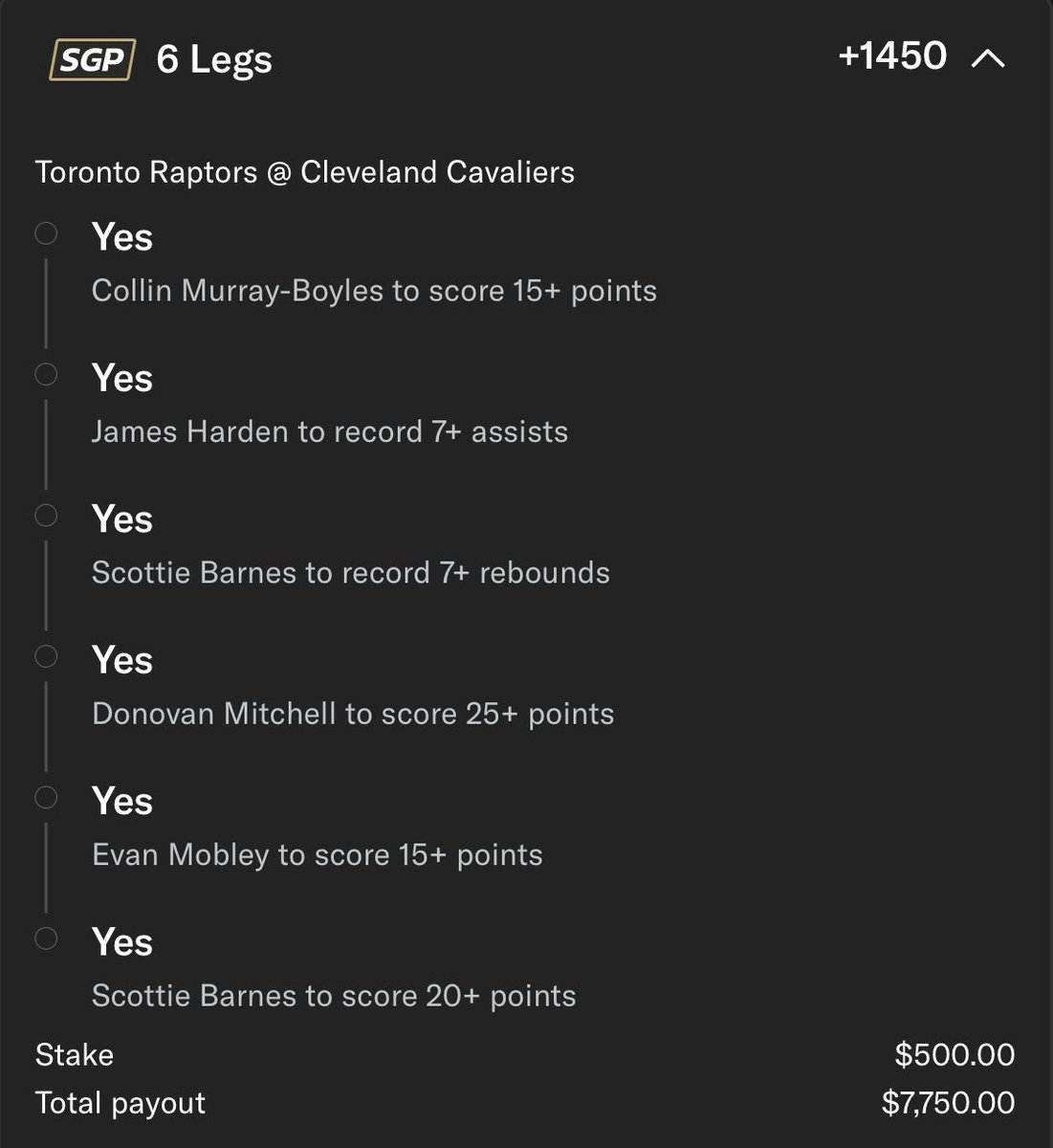 Lottolocks's tweet image. +1450 #NBA 🏀 RAPTORS/CAVS LOTTO 🔥🔥🔥

LIKE/COMMENT/FOLLOW AND I’LL GIVEAWAY $250 TO 3 PPL 🫶

LEMME WHO’S TAILING!?! ⬇️

@Playbook (link to tail in comments 🔗)