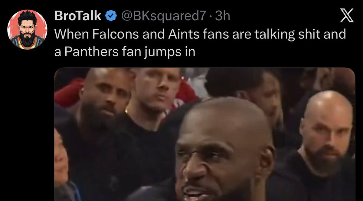 Delusional Panthers Fan 🐈‍⬛ tweet media