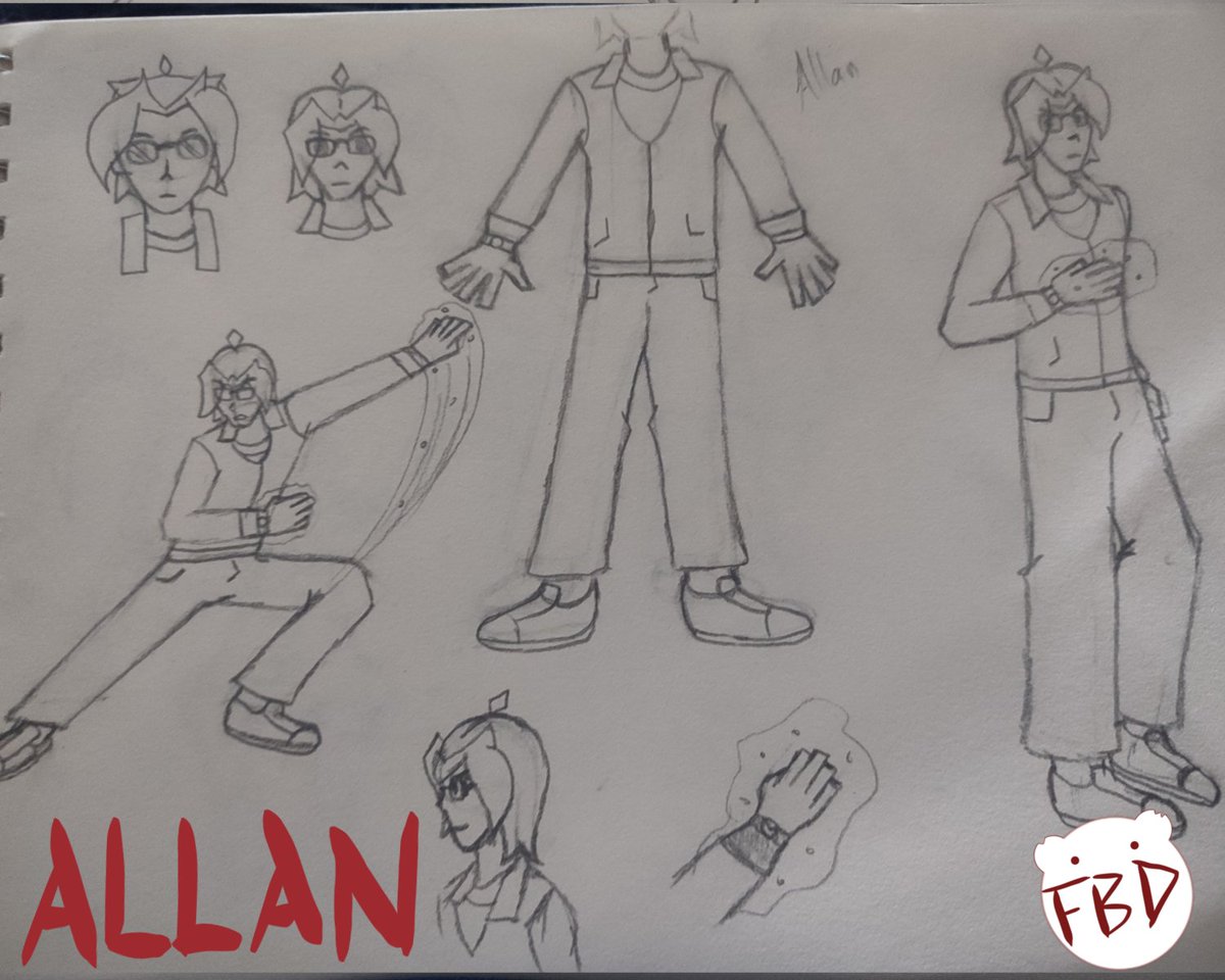 FerchoSM2's tweet photo. Sigamos con la transición a este #nuevoestilo, está vez le tocó a Allan el segundo al mando de los Guardianes. 
#gaiaguardianesyresistencia. 
#ocart #traditionalart https://t.co/bDH1b71We4