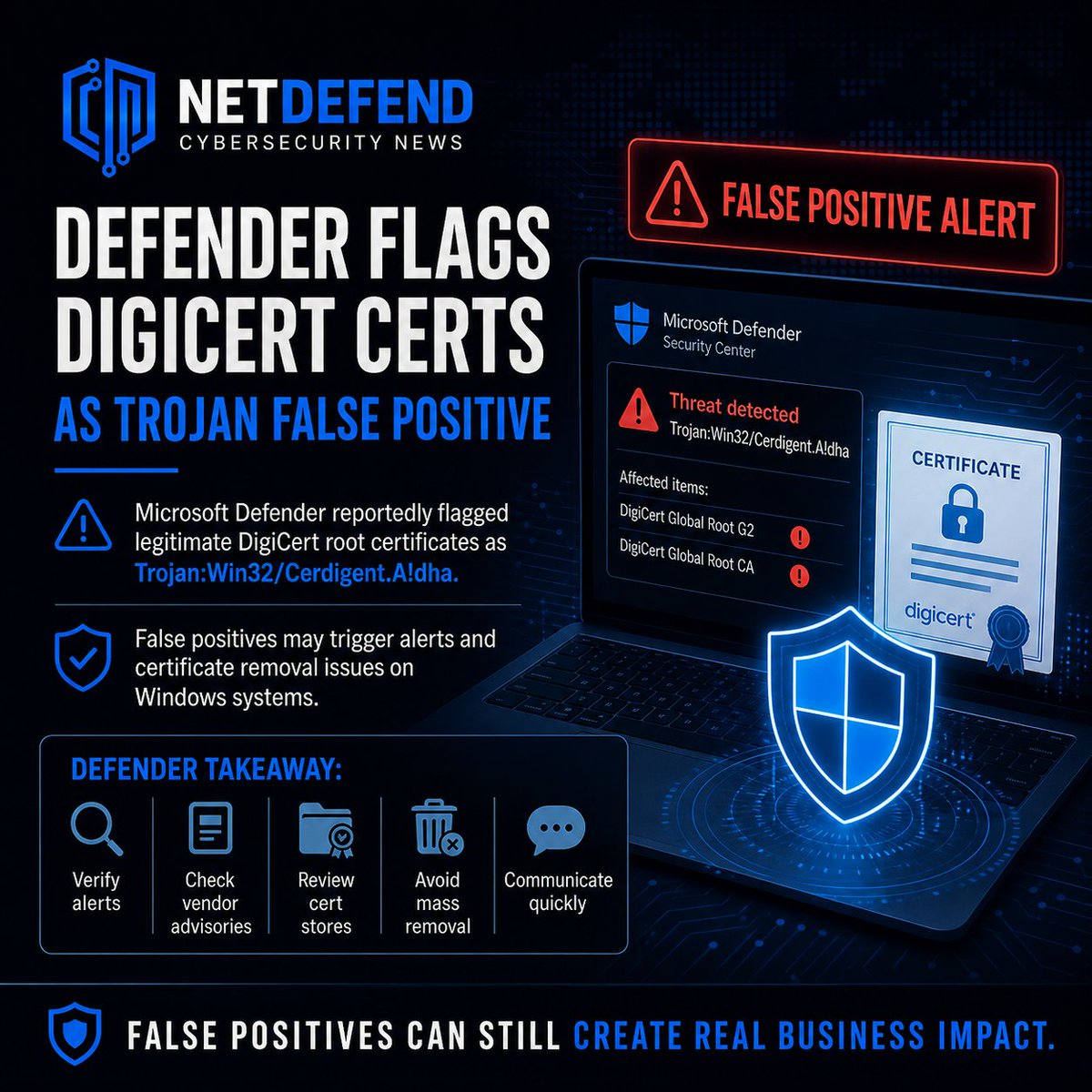 NetDefend tweet media