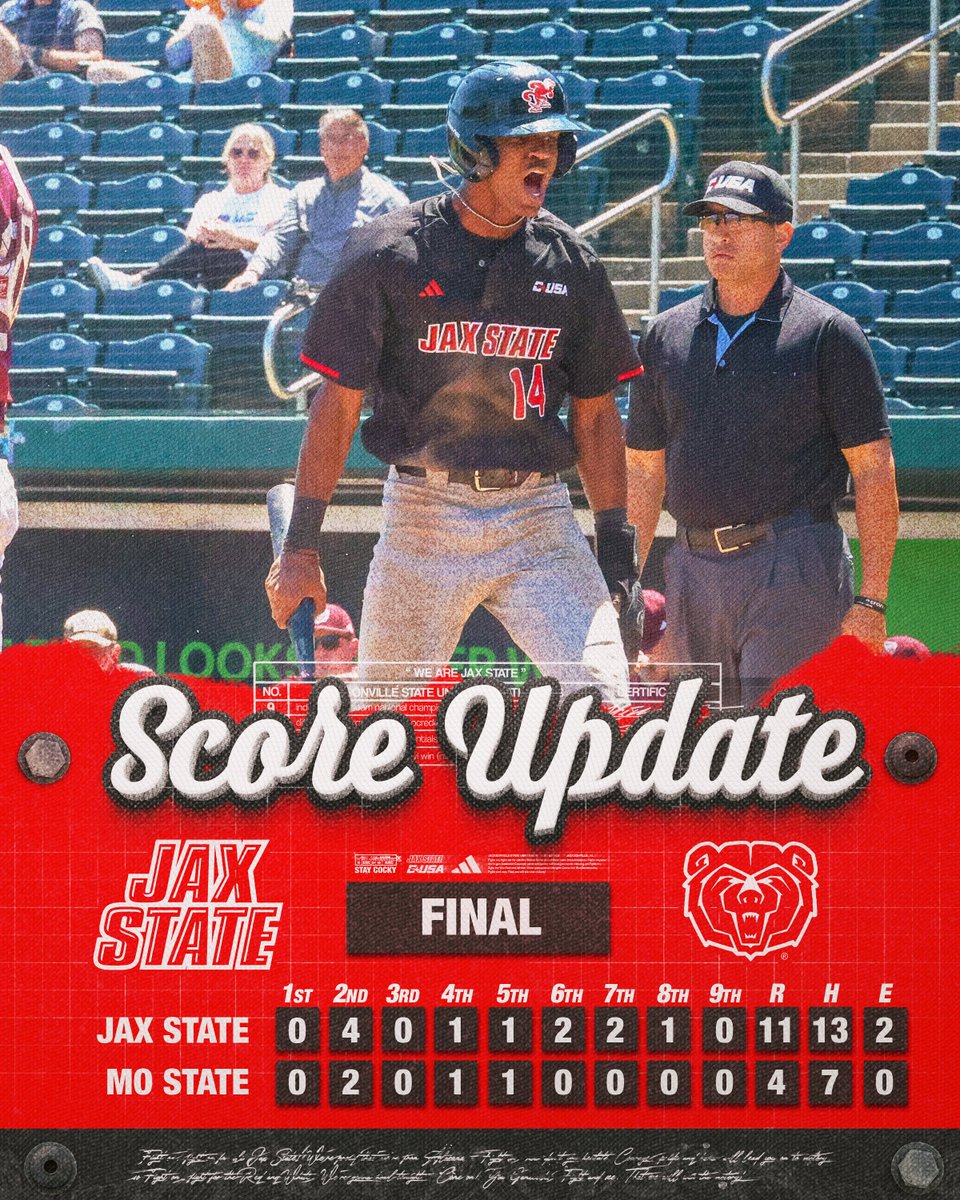 Jax State Baseball tweet media