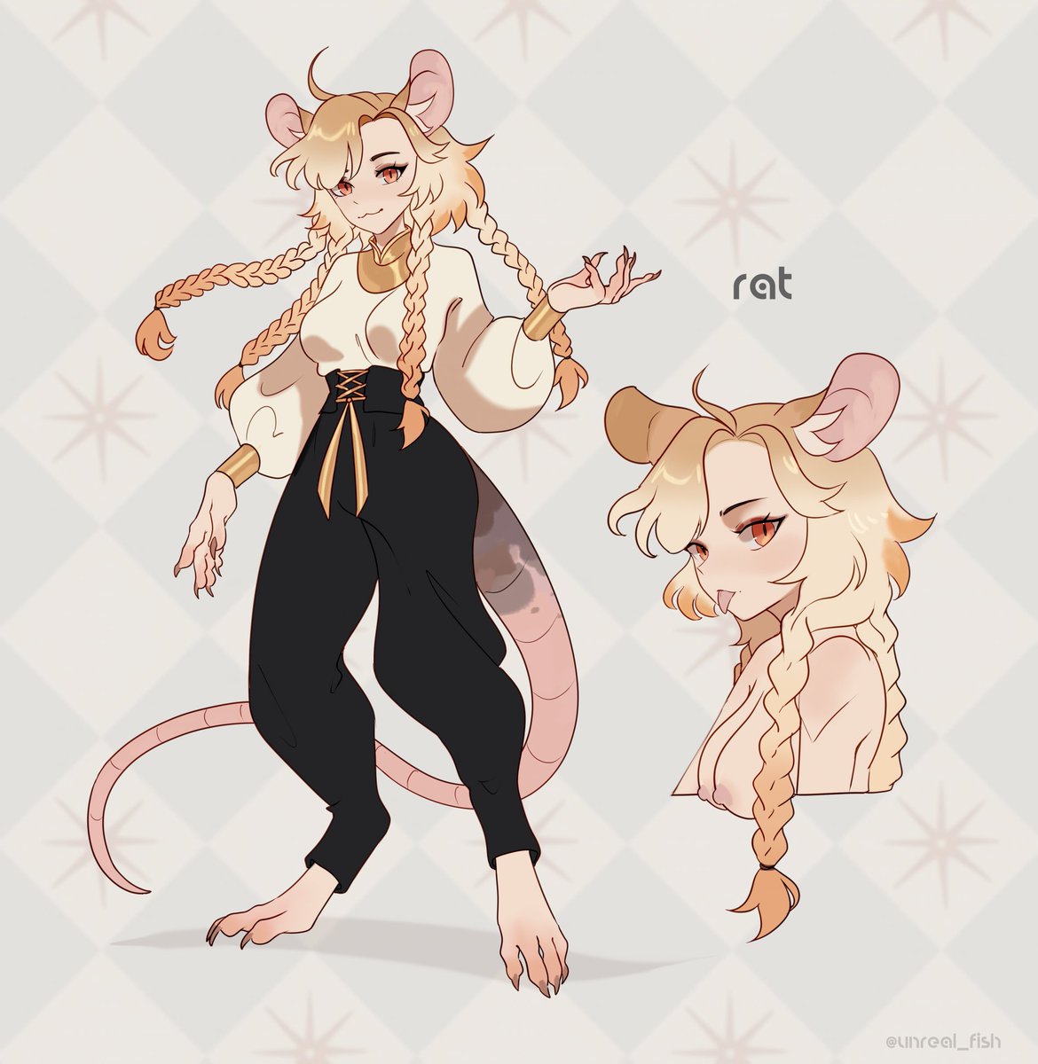 unreal fish /commissions open tweet media