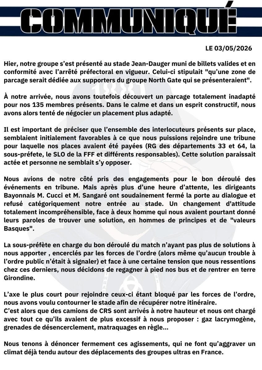 Ultras Made in France tweet media