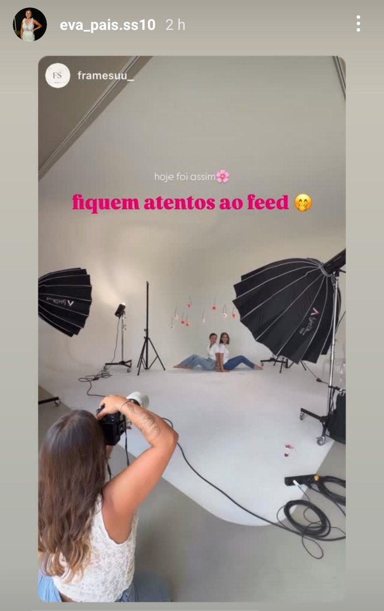 teresa265's tweet photo. Story's da nossa querida Eva via instagram! 🥰🩷✨

#arielnation #Tieva #sstvi https://t.co/VyXWNWxYne