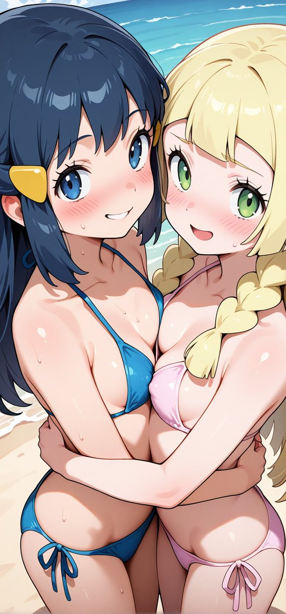 miswaifus1's tweet image. 🤍💖 Lillie &amp;amp; Dawn juntas

Una pone la calma…
la otra la emoción 💫✨

¿Te unes a la aventura? 😊💖

#Lillie #Dawn #PokeWaifus
#BeachVibes