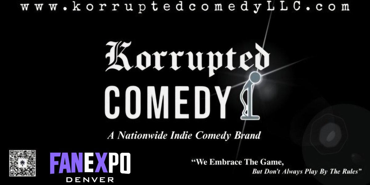 KorruptedComedy's tweet image. Korrupted Comedy Takes Stage at...
@fanexpodenver 
Friday May 29th!

#Denver #FanExpoDenver #Comedy #ComedyNight #FanExpoDenver2026 #KorruptedComedy

All Info on Website 👇🏾 

fanexpohq.com/fanexpodenver