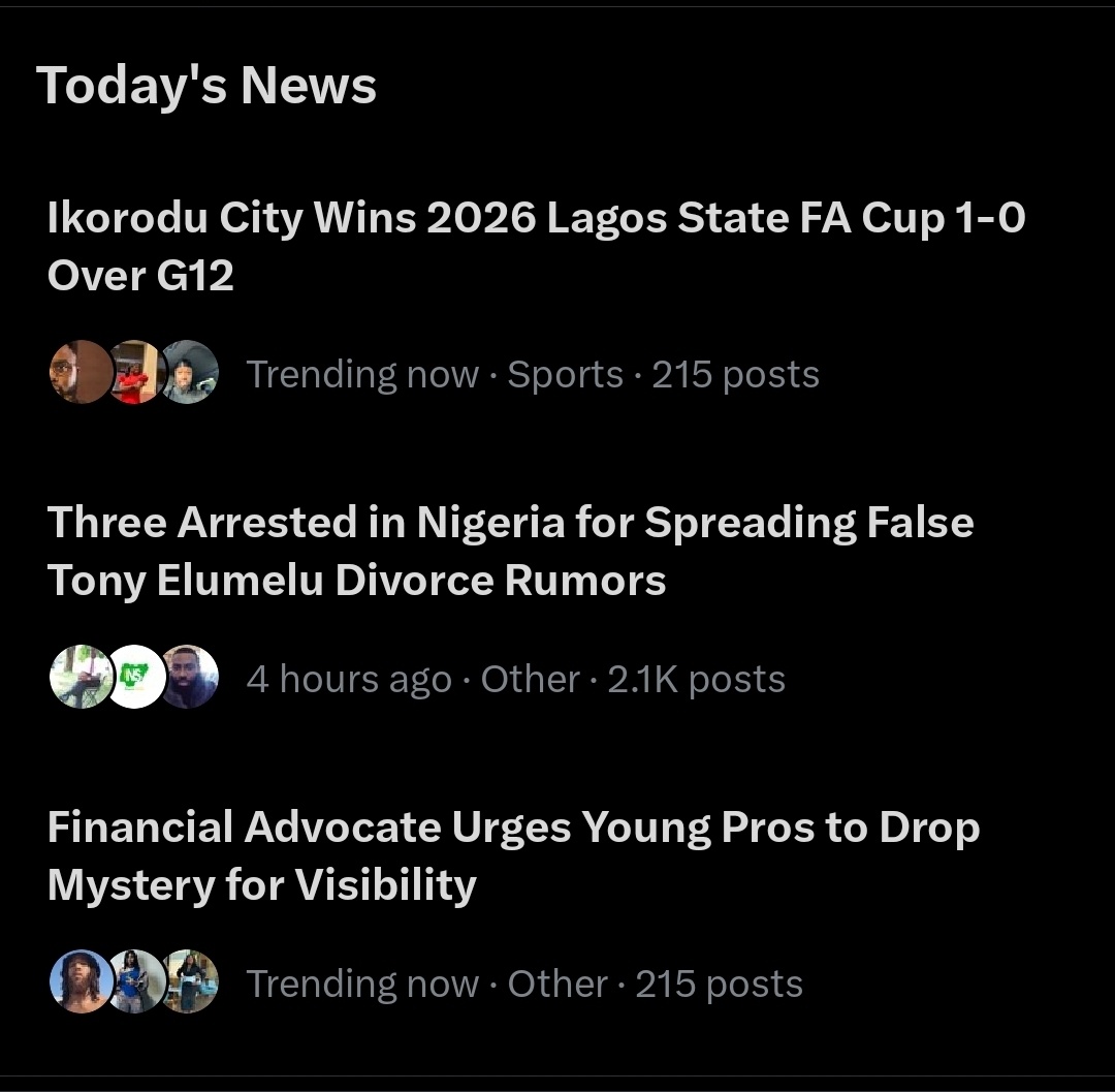 PoojaMedia's tweet photo. Ikorodu City trending after winning the Lagos FA Cup 3 times in 4 years. 💪 https://t.co/3JWF0g7bjQ