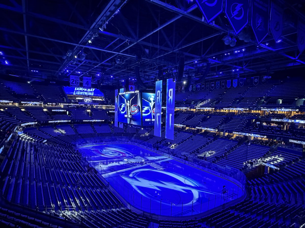 RonWPierce's tweet photo. Game 7 in Tampa! Go Bolts!⚡️⚡️ https://t.co/PaEKOQT9xj