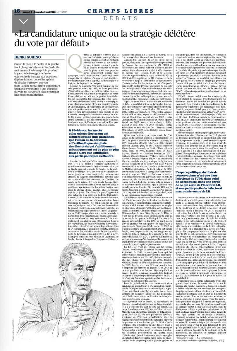 Henri Guaino tweet media