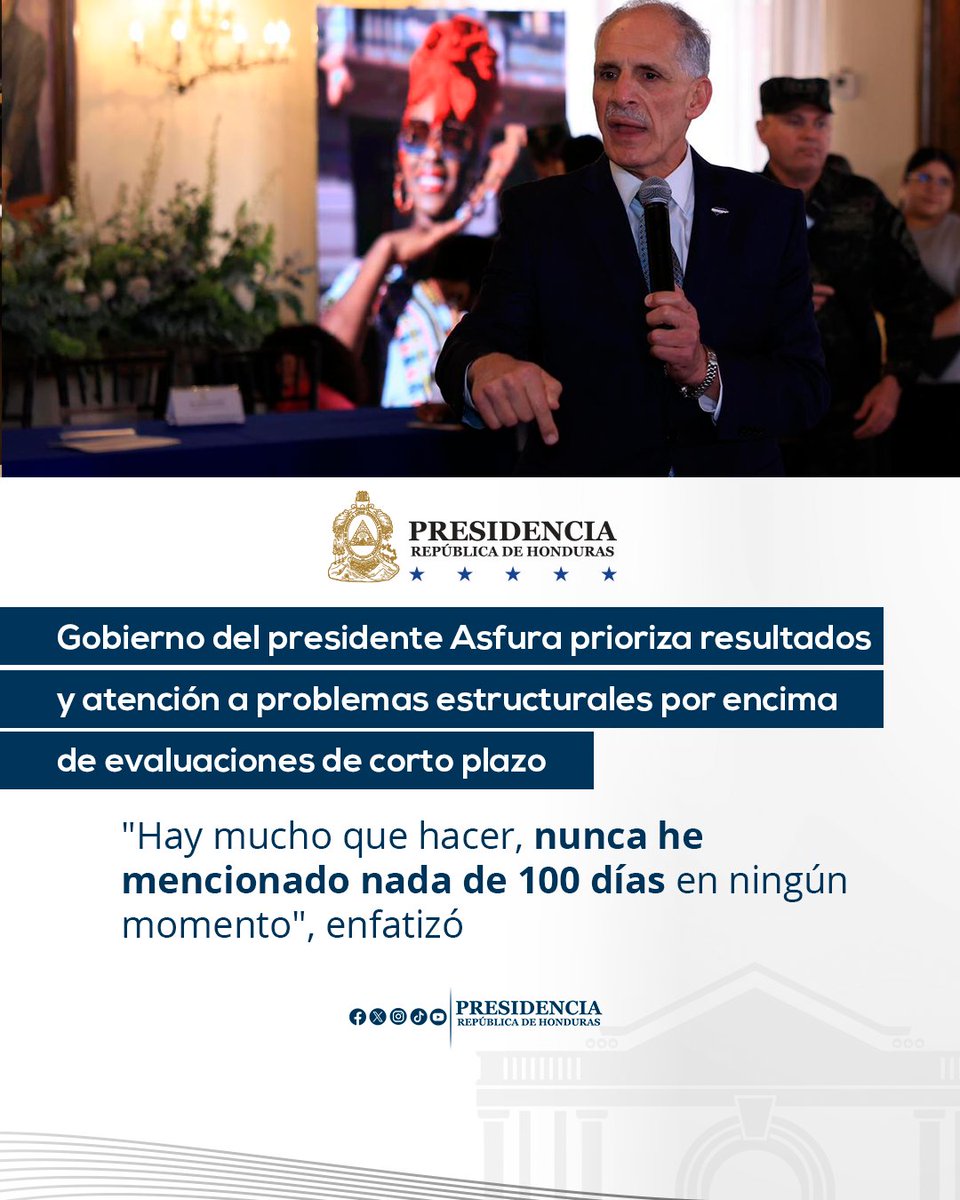 Presidencia de Honduras tweet media