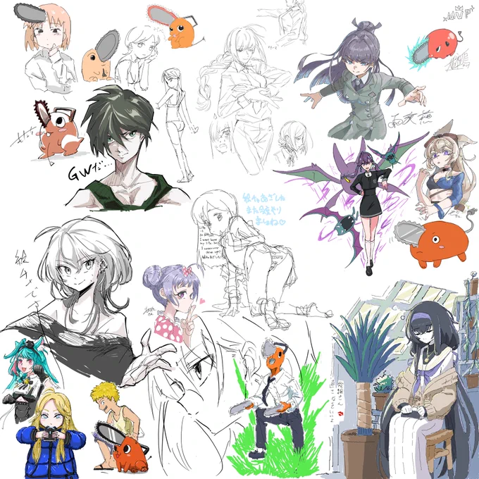 恒例Discord鯖絵チャリザルト 