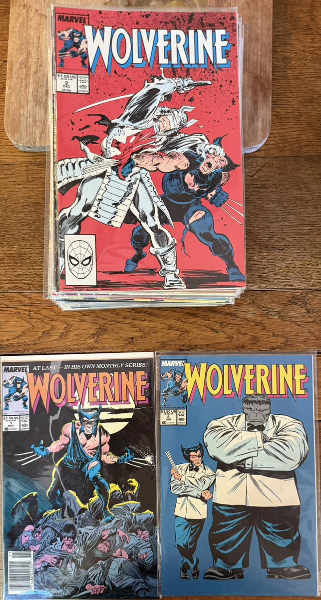 rsd4444's tweet image. Attention comic collectors!
I’ve got a Wolverine run #1-50 and I’m trying to decide the best way to sell. Should I move it as a full set, or break out #1 and #8 and sell those individually?
Thanks in advance! 
#ComicBooks #Wolverine #MarvelComics