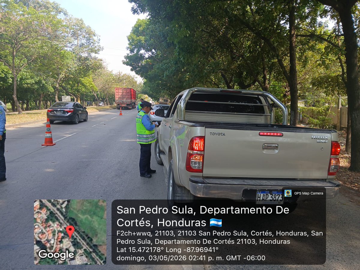 🚨Operativos Enfocados en Cumplimiento a Matriz Operacional Estratégica de Reducción de Siniestro Viales 🚨

Mantenemos un punto de control vial en el Boulevard del Este, en las inmediaciones de la Instalacionesde DPI, con el objetivo de garantizar una circulación segura.
#DNVT