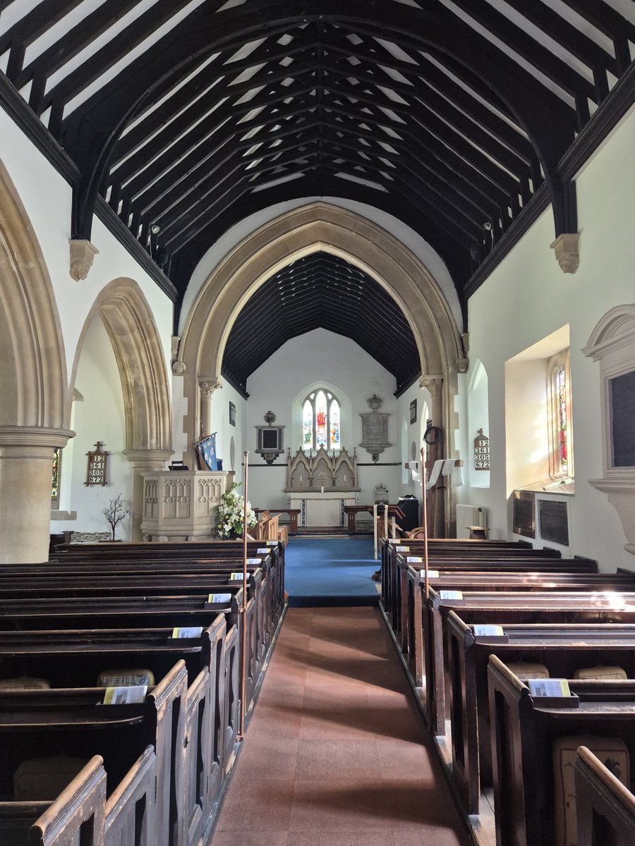 TheHistoryMouse's tweet image. The church of #AllSaintsCorston #Somerset is so tidy, clean and bright white it could be a show home. This is a place that seems much loved and cared for. It's also the only church that Mouse has been in that actively smells of fresh paint. Just add coffee and freshly baked bread